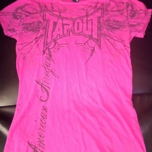 Pink TAPOUT t-shirt